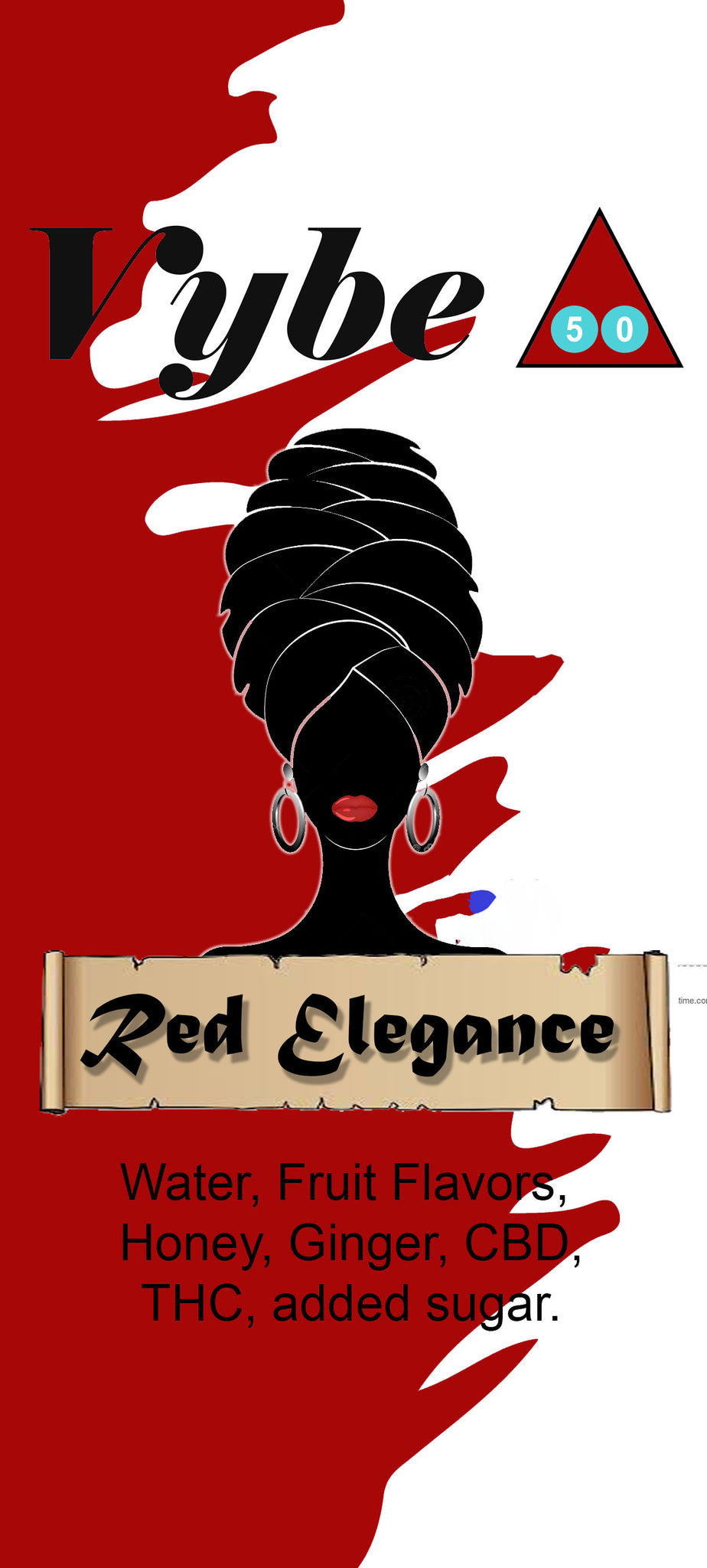 Red Elegance CBD Infused Beverage