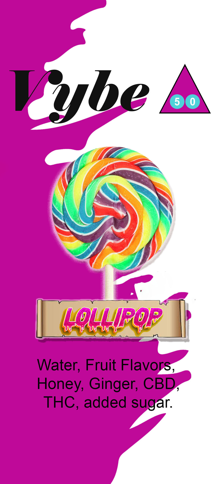 Lollipops CBD Infused Beverage